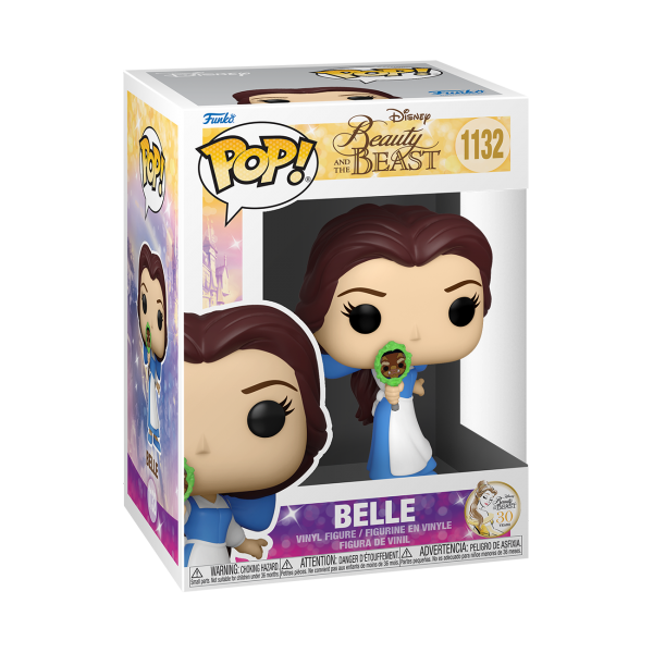 FUNKO POP! - Disney - Beauty and The Beast 30th Anniversary Belle #1132